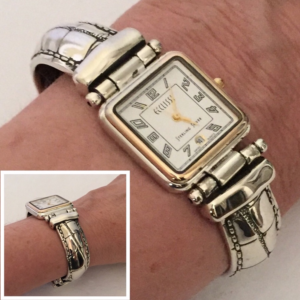 ECCLISSI Sterling Silver Watch – New, Never Worn